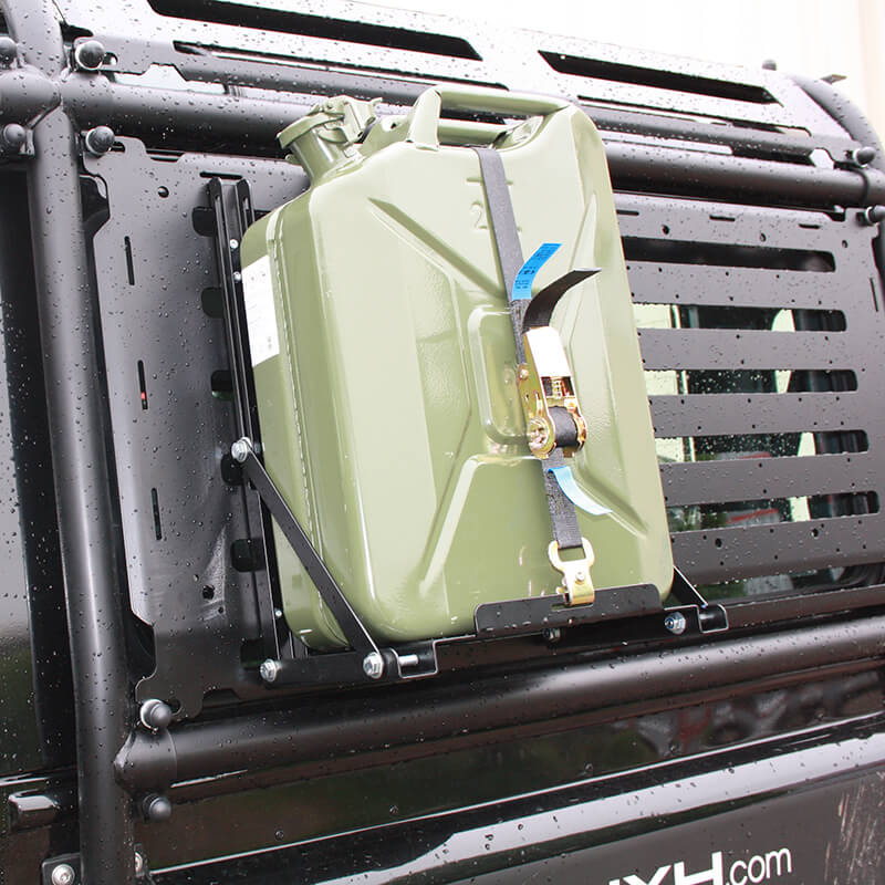 Jerry can holder foldable by ENGAGE4X4